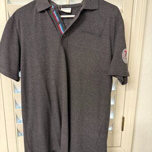 Porsche Driver's Selection 70th Polo Shirt Gray Red Men's Medium EU L Motorsport